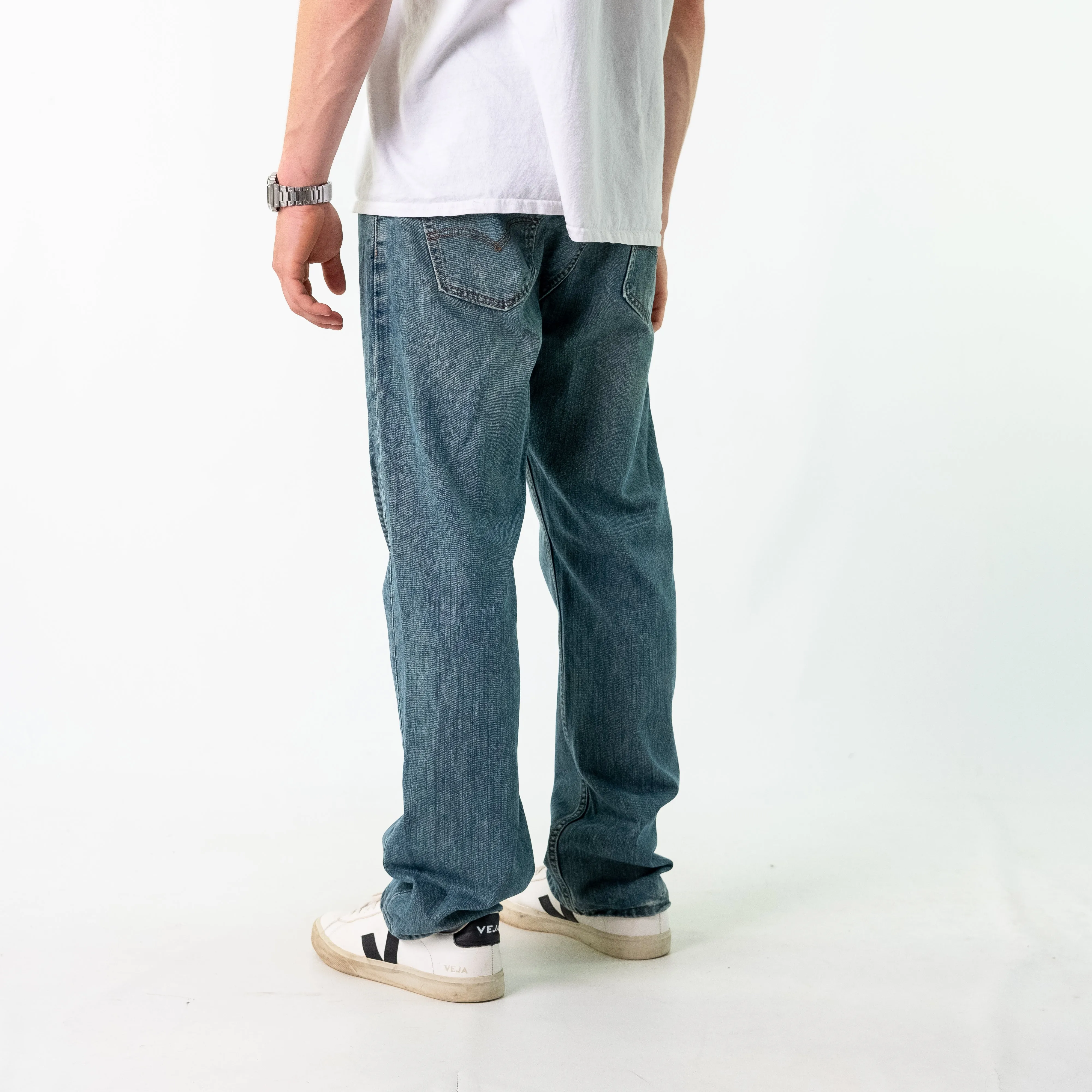 Blue y2ks Levi's 559 Denim Jeans Baggy Pants (32x32)