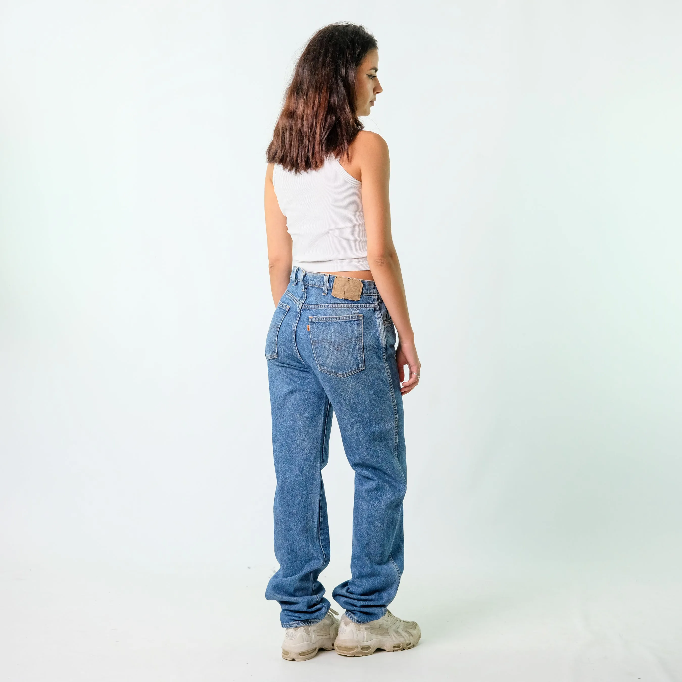 Blue y2ks Levi's Denim Jeans Baggy Pants (26x34)