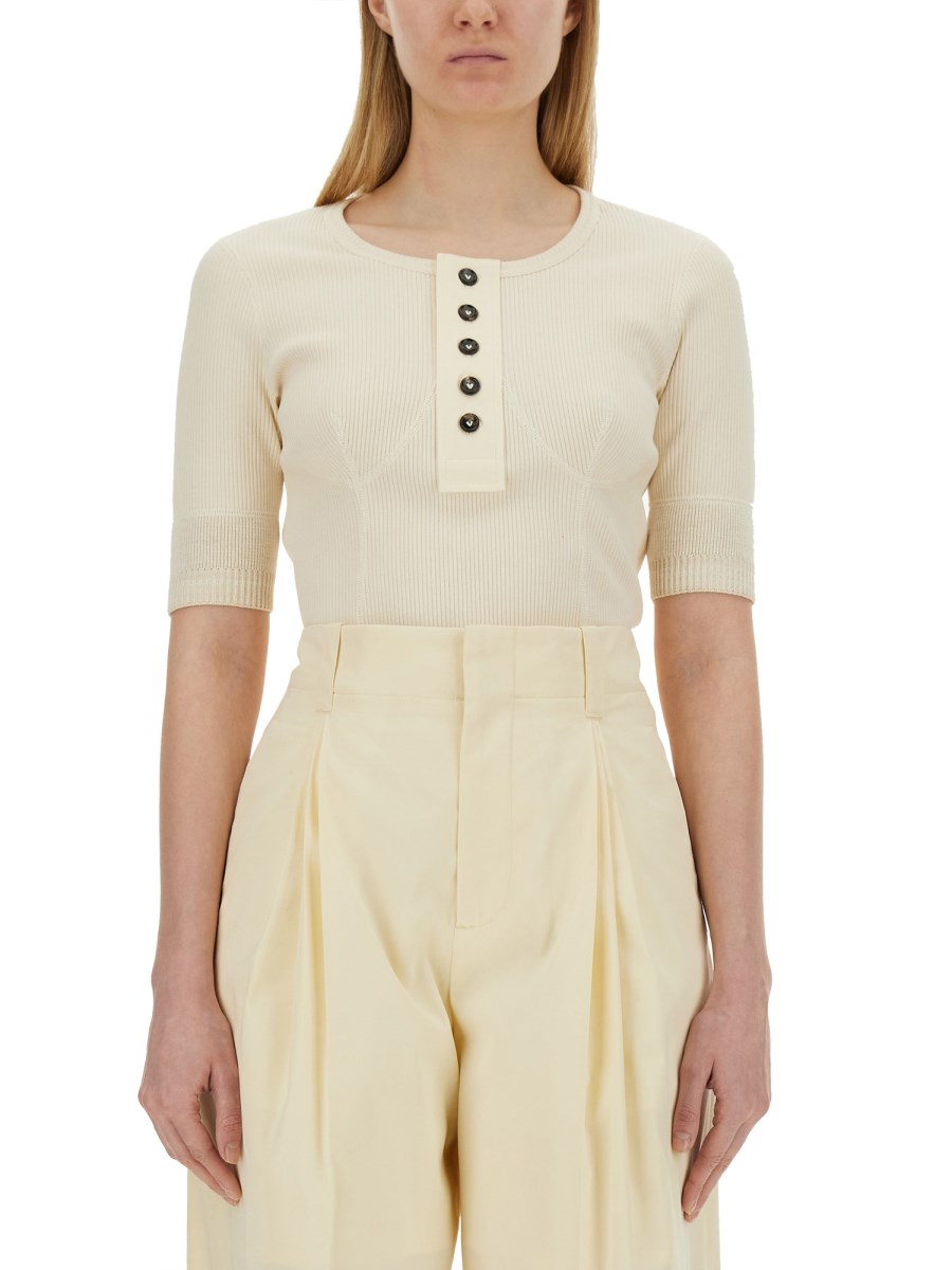 BOTTEGA VENETA      T-SHIRT IN JERSEY