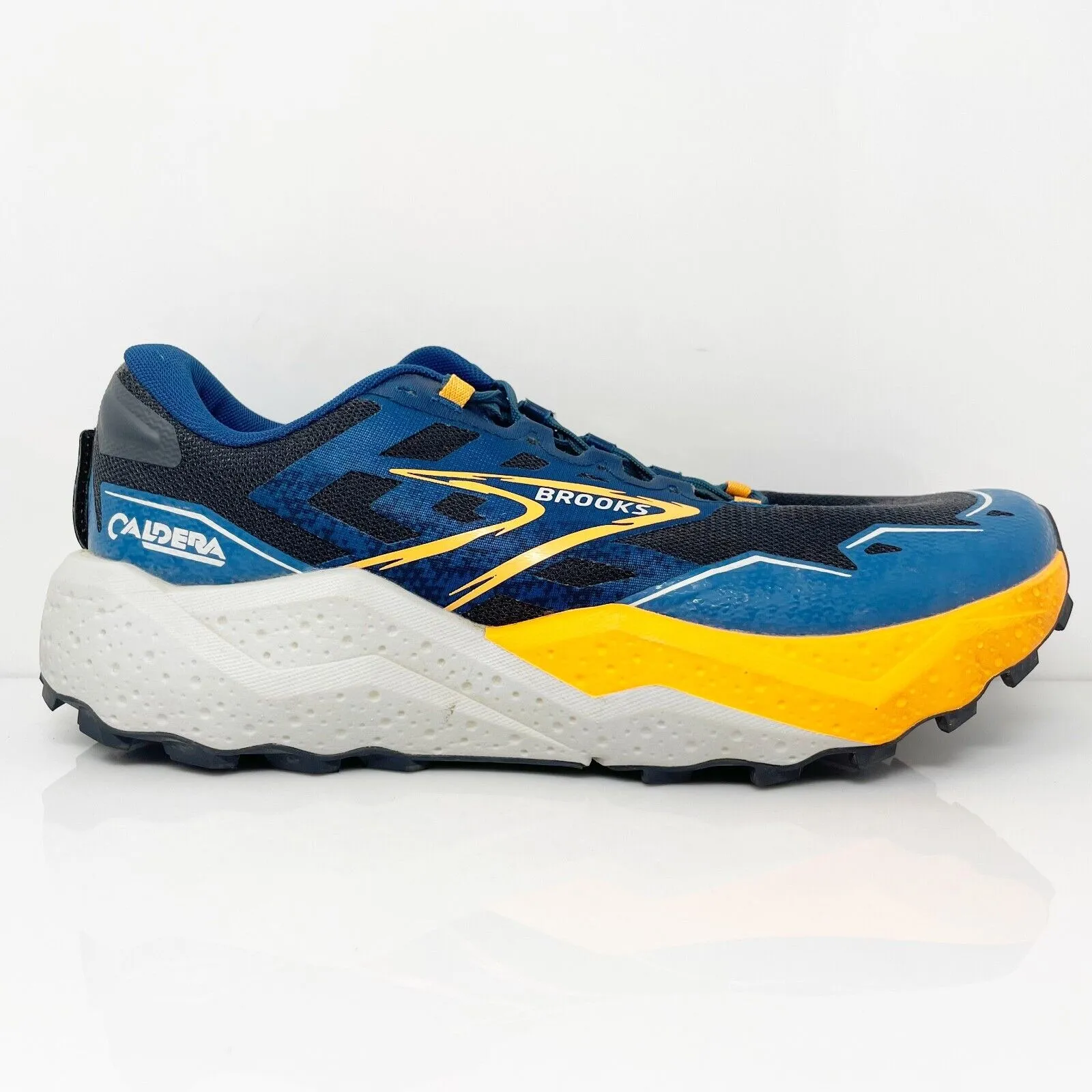 Brooks Mens Caldera 7 1104151D015 Blue Running Shoes Sneakers Size 11.5 D