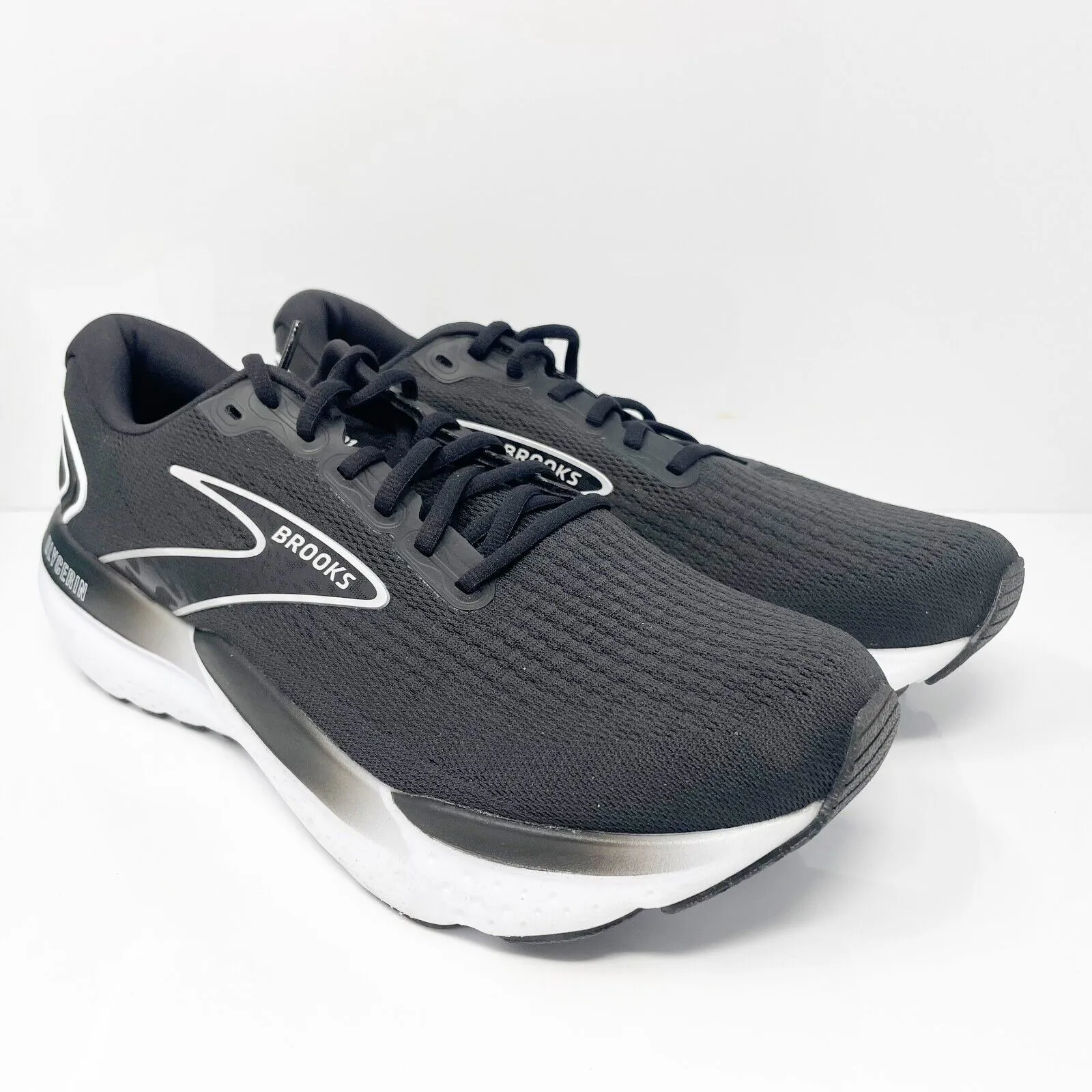 Brooks Mens Glycerin 21 1104192E090 Black Running Shoes Sneakers Size 11 2E