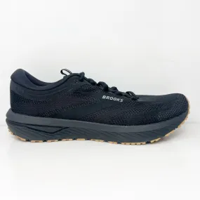 Brooks Mens Revel 7 1104351D072 Black Running Shoes Sneakers Size 11 D