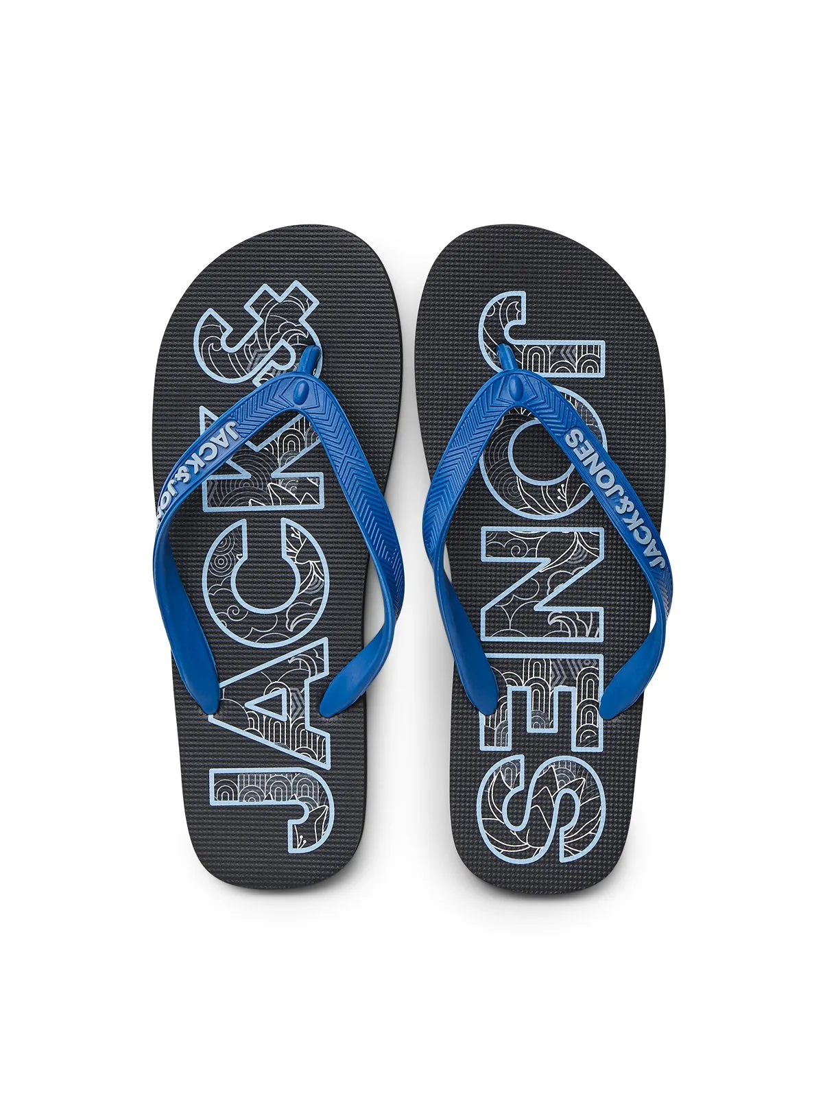 Buy JACK & JONES JUNIOR Logo Palm Print Flip Flop Jnr 3-4 | Sandals and flip flops | Tu