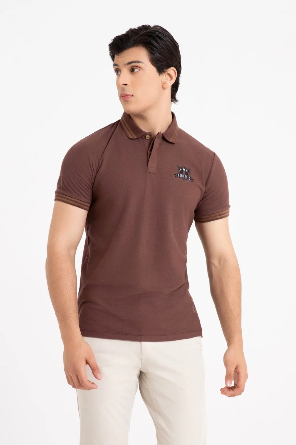 Cappacino Collar T-Shirt
