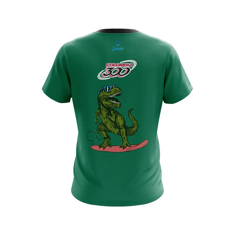 Columbia 300 Wild Rex Surf CoolWick Bowling Jersey