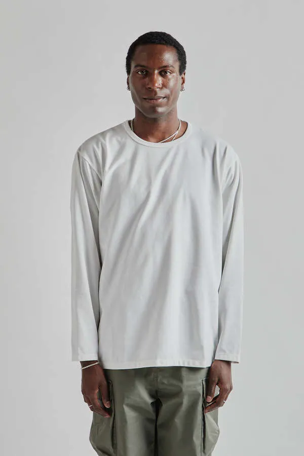 Coolmax Jersey L/S Tee - White