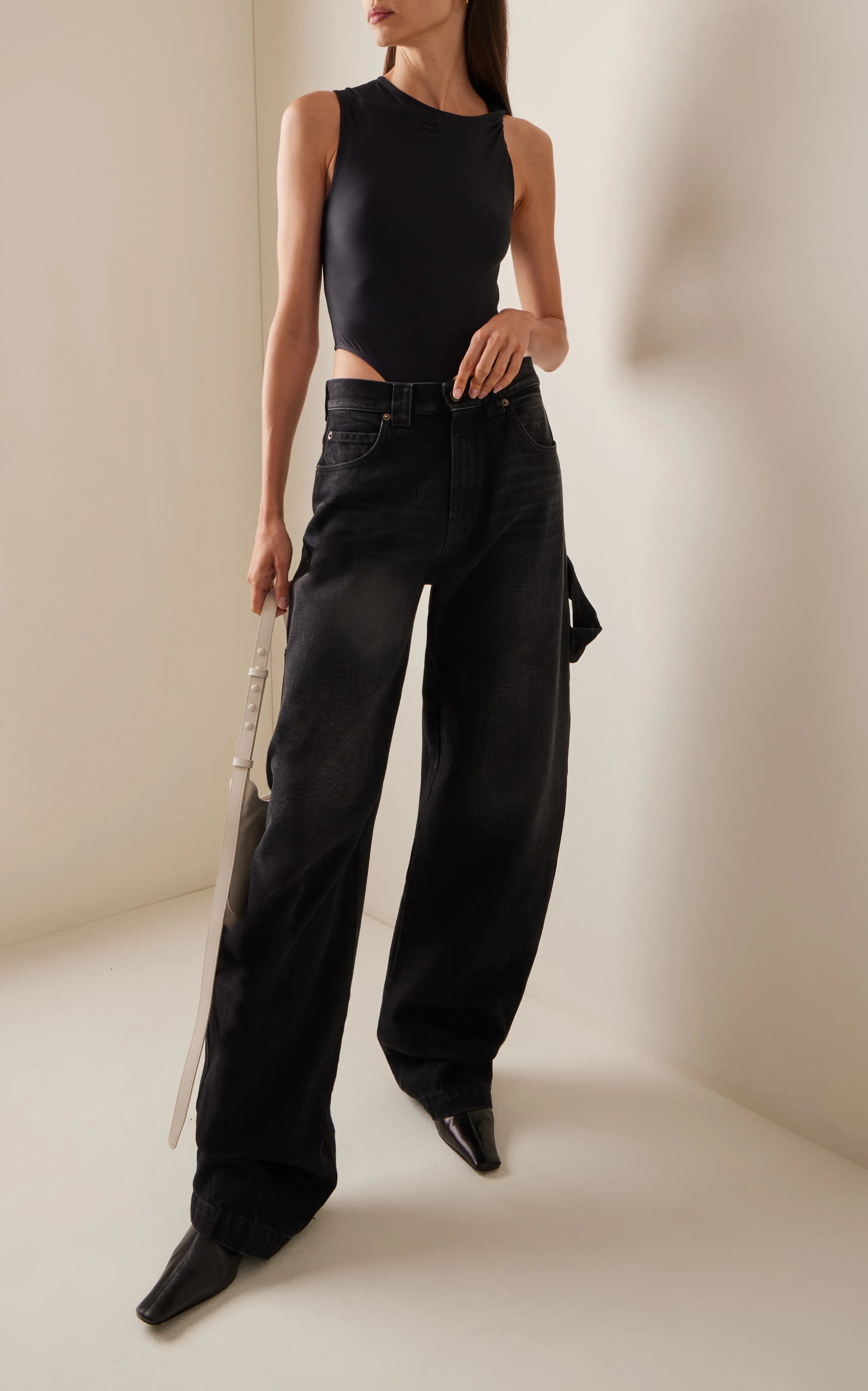 DARKPARK Audrey Rigid High-Rise Tapered Carpenter Jeans