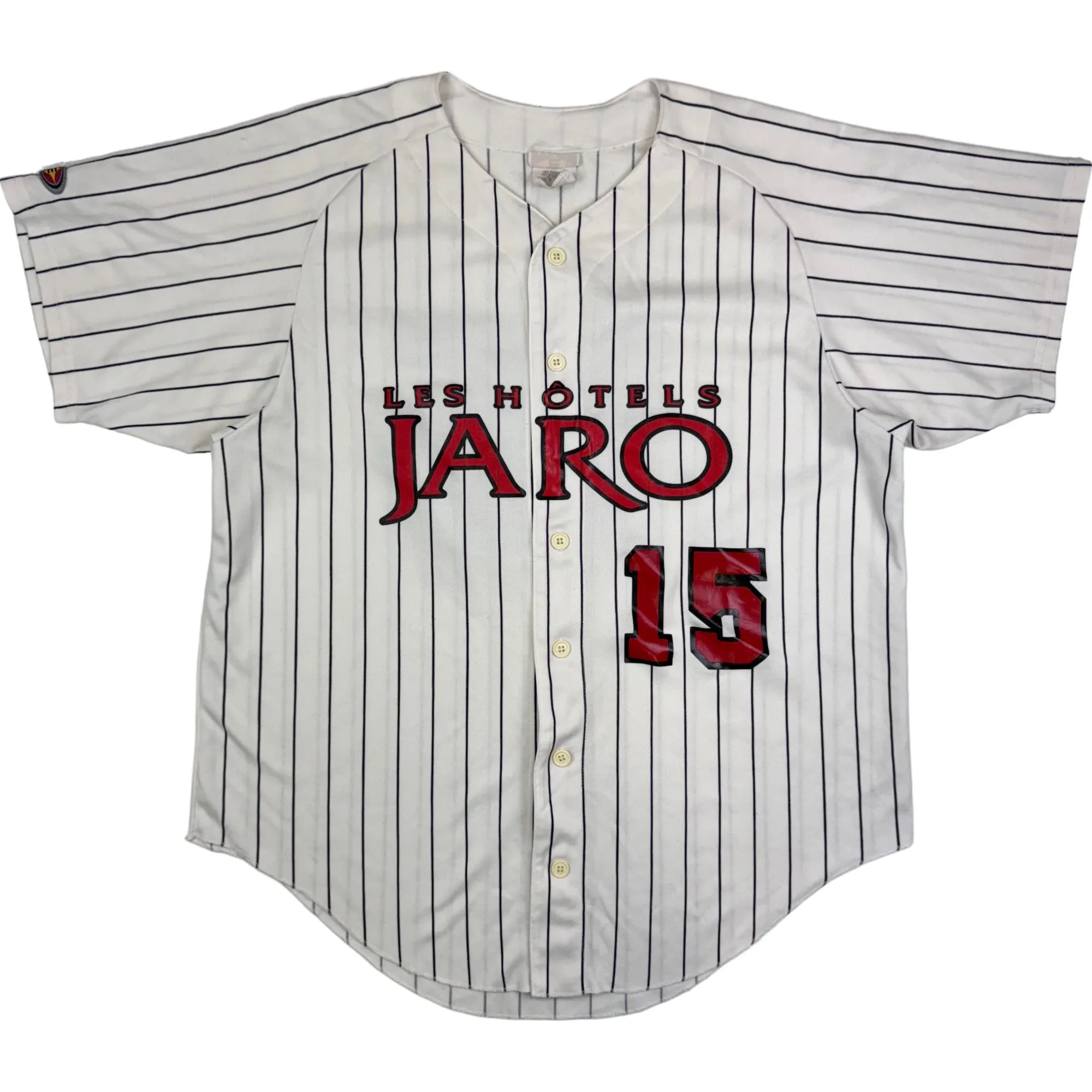 Easton Les Hotels Jaro Baseball Jersey White