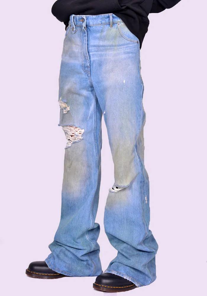 EGONLAB. AW24DN001C SAMY WIDE LEG JEANS (New season FW24)