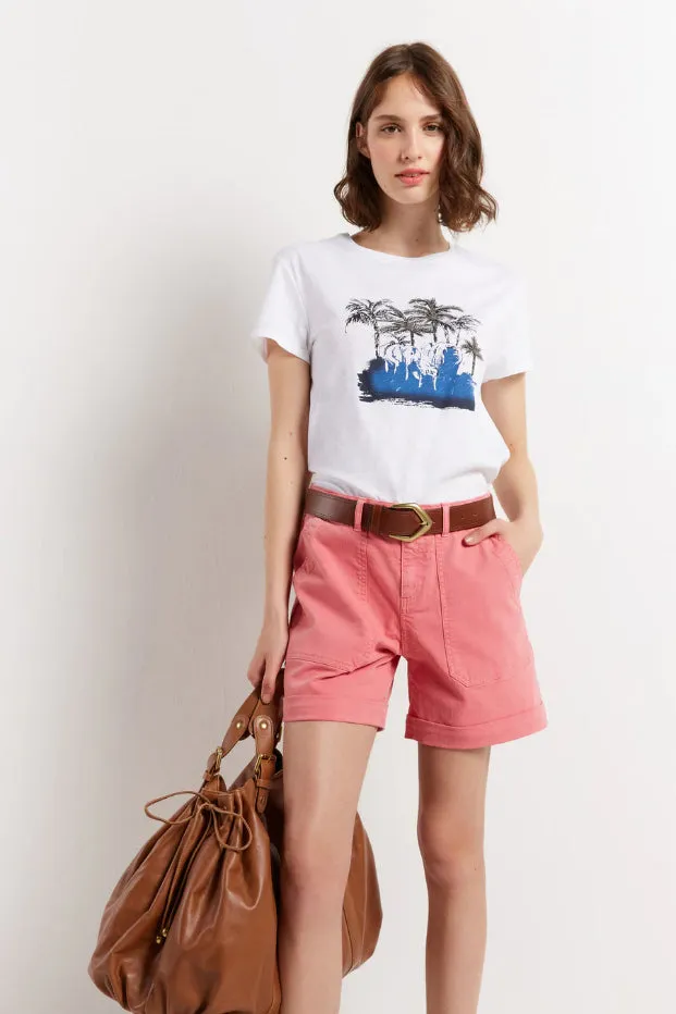 Gerard Darel & PabloERICA COLORFUL DENIM SHORTS