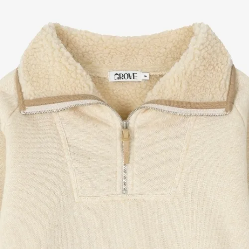 GROVE  |Street Style Long Sleeves Logo Hoodies & Sweatshirts