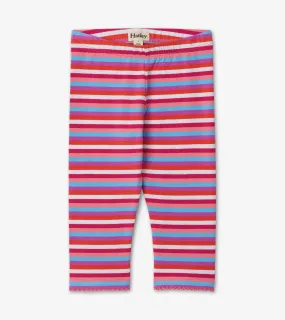 Hatley Tropical Stripe Capri Leggings