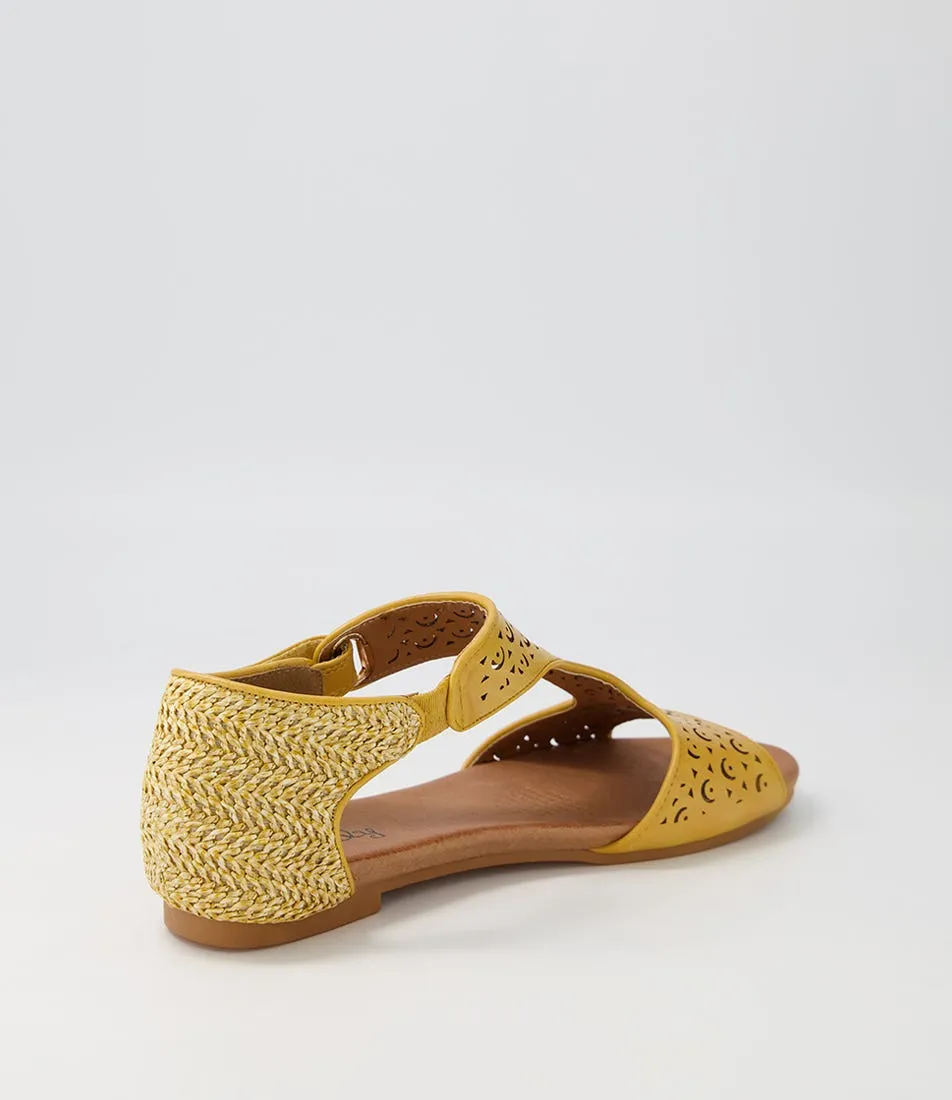 I LOVE BILLY Raff Mustard Mix Sandals