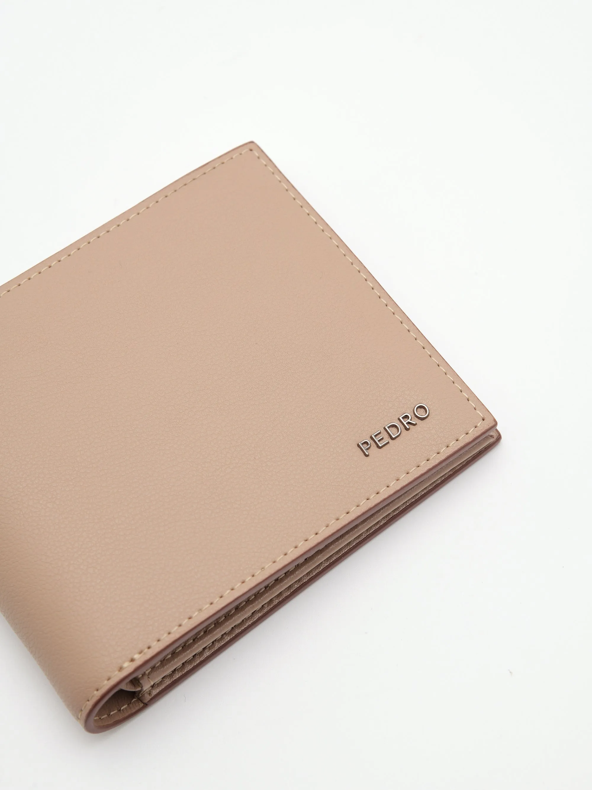 Leather Bi-Fold Flip Wallet