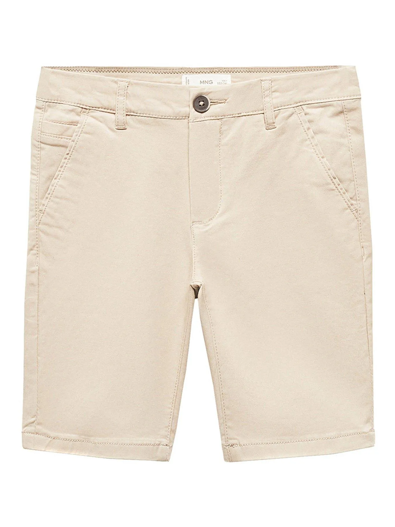 Mango Boys Chino Shorts - Beige