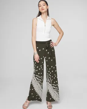 Matte Jersey Wide-Leg Pants