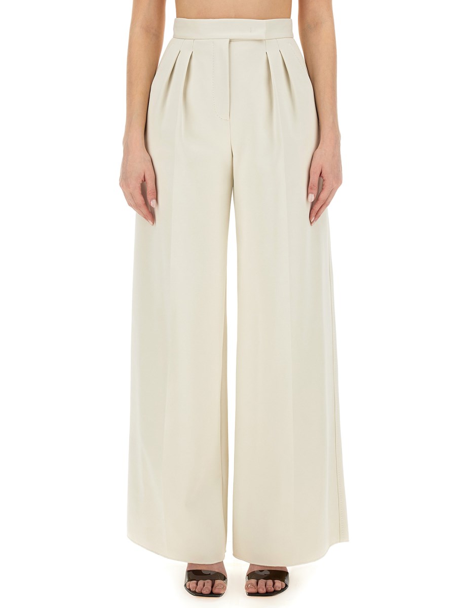 MAX MARA      PANTALONE ZINNIA IN JERSEY SCUBA