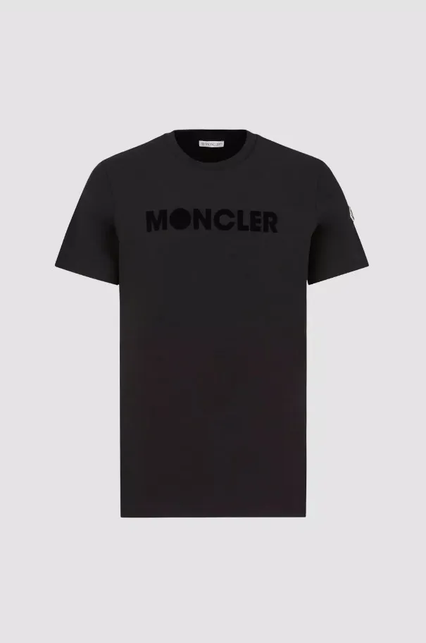MONCLER  |Flocked Logo T-Shirt