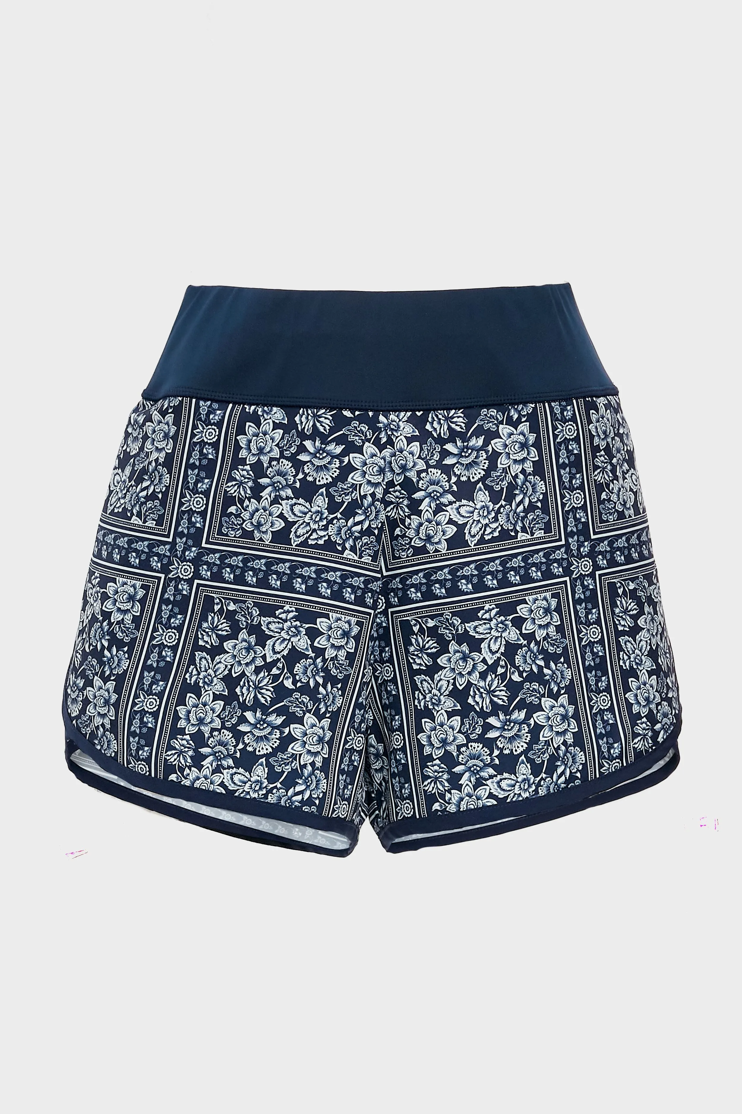Navy Bandana Jane Tennis Shorts