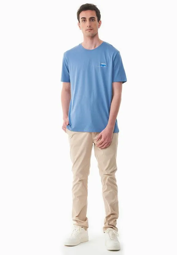 ORGANICATION T-Shirt Coronet Blue
