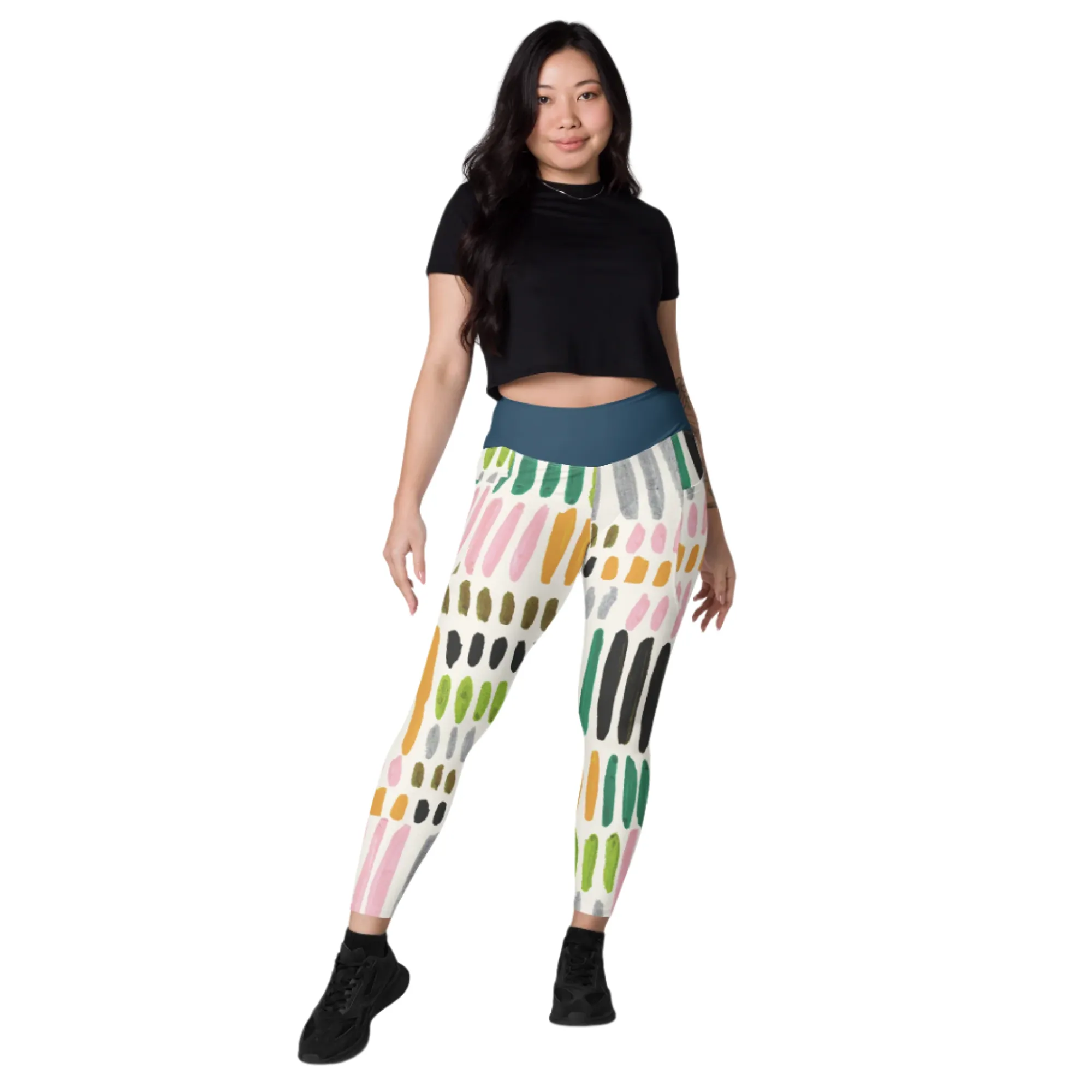 Paint Swatch Pocket Leggings