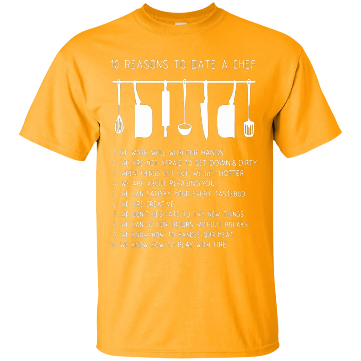 Proud Chef's T-Shirt Design