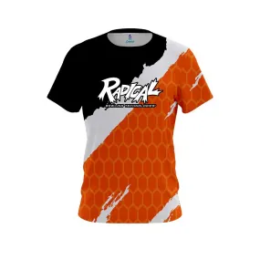 Radical Split Power Orange CoolWick Bowling Jersey