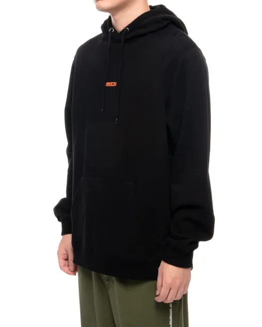 RVCA  |Long Sleeves Plain Logo Hoodies