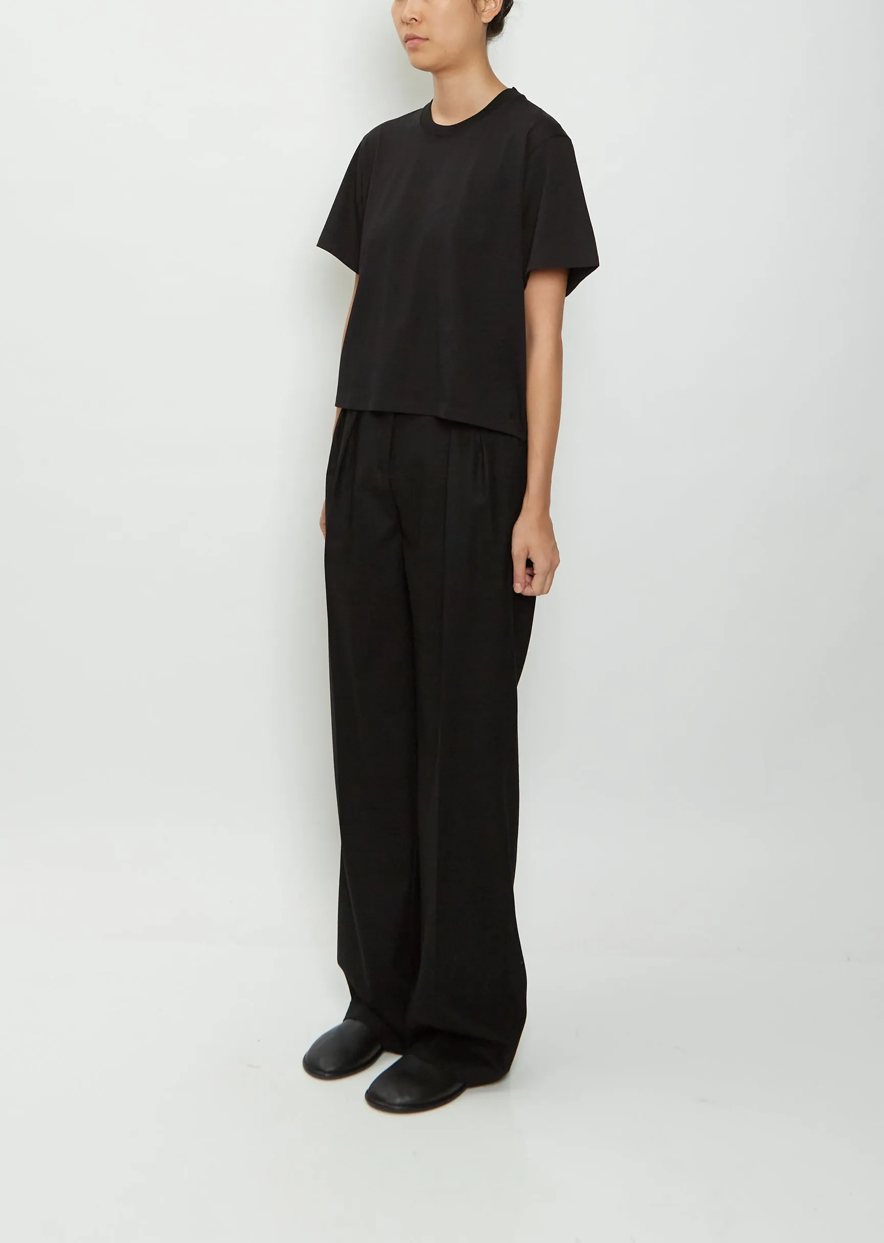 Teanto Cotton T-Shirt — Black