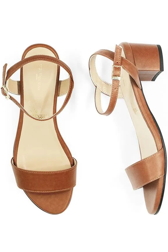 Will's Vegan Store Sandals City Brown