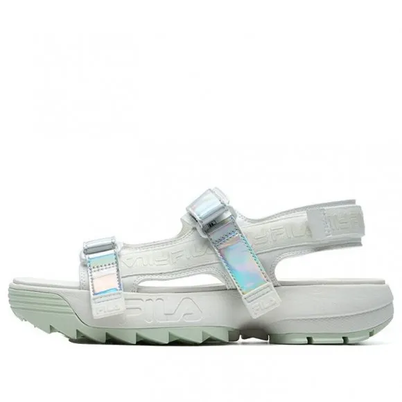 (WMNS) FILA Disruptor Sports Sandals GS White