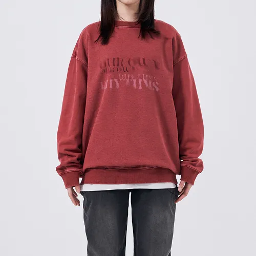 WOOALONG  |Unisex Street Style Logo Hoodies & Sweatshirts